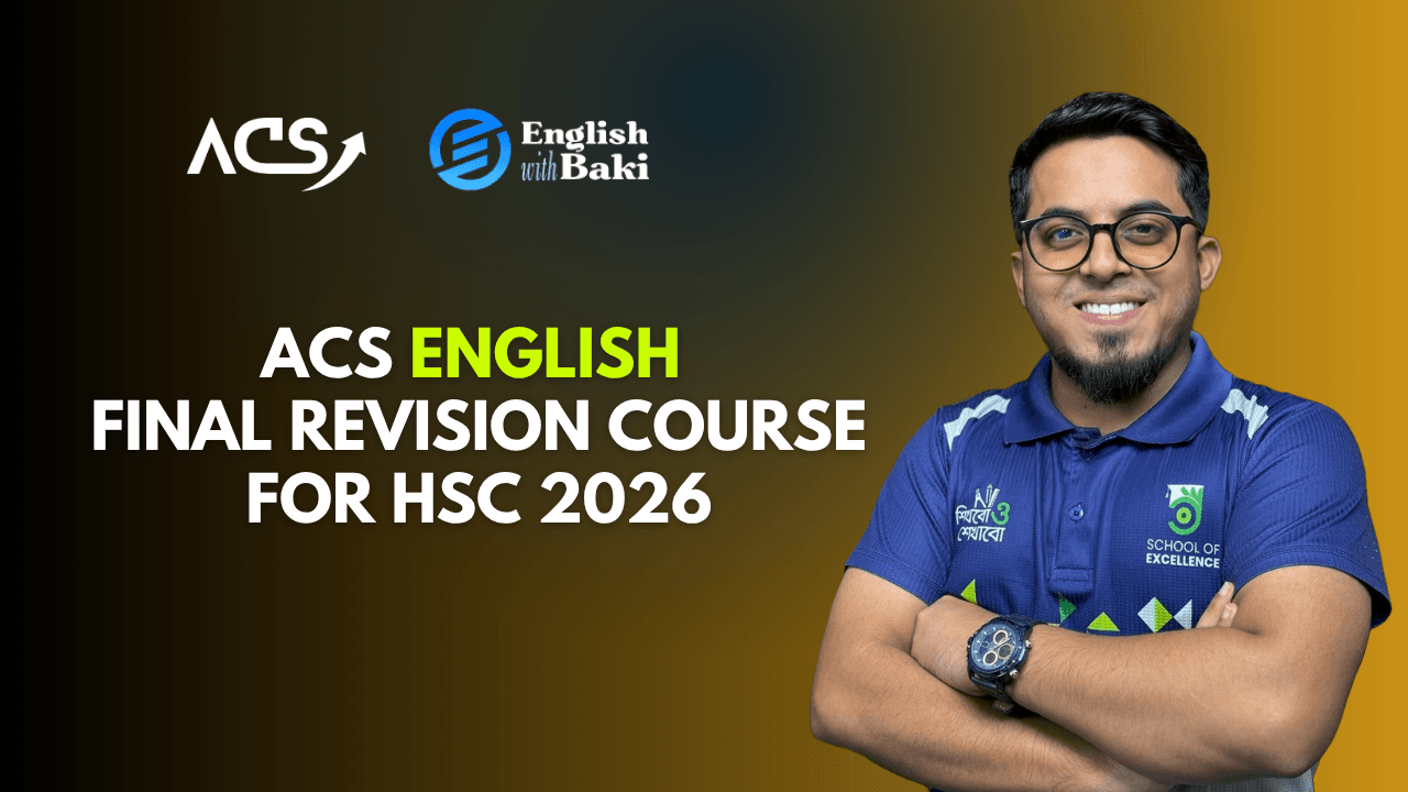 ACS English Final Revision Course For HSC 2026